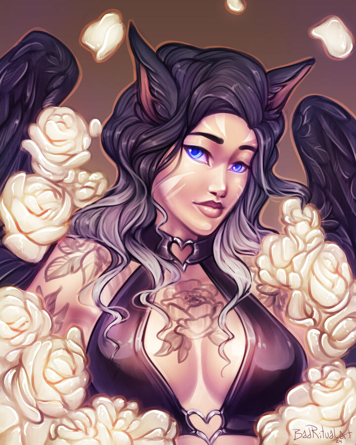 Headshot illustration